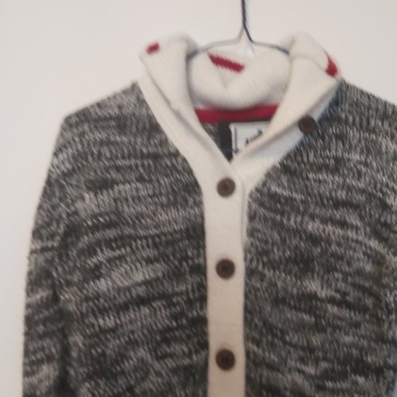 CABIN FEVER | Girls Cardigan Sweater Sock Monkey Size Large (14-16) - Picture 4 of 6